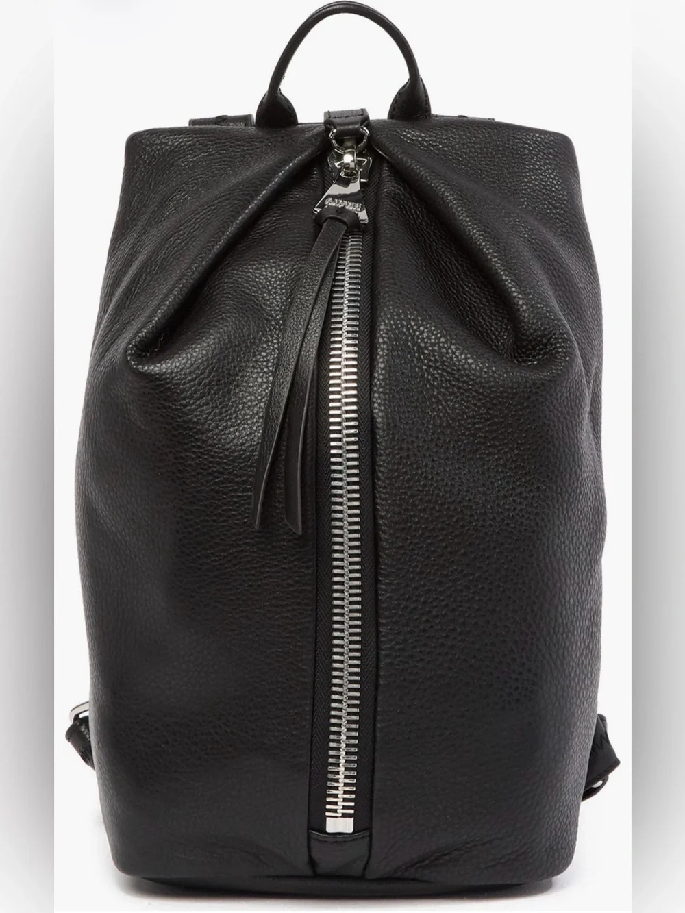 Aimee Kestenberg Tamitha Black Pebbled Leather Backpack